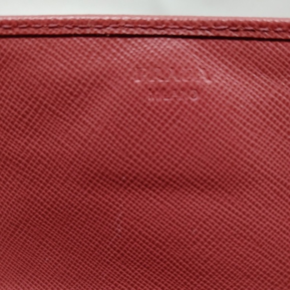 Prada Saffiano Crossbody Leather Wallet - Picture 5 of 10